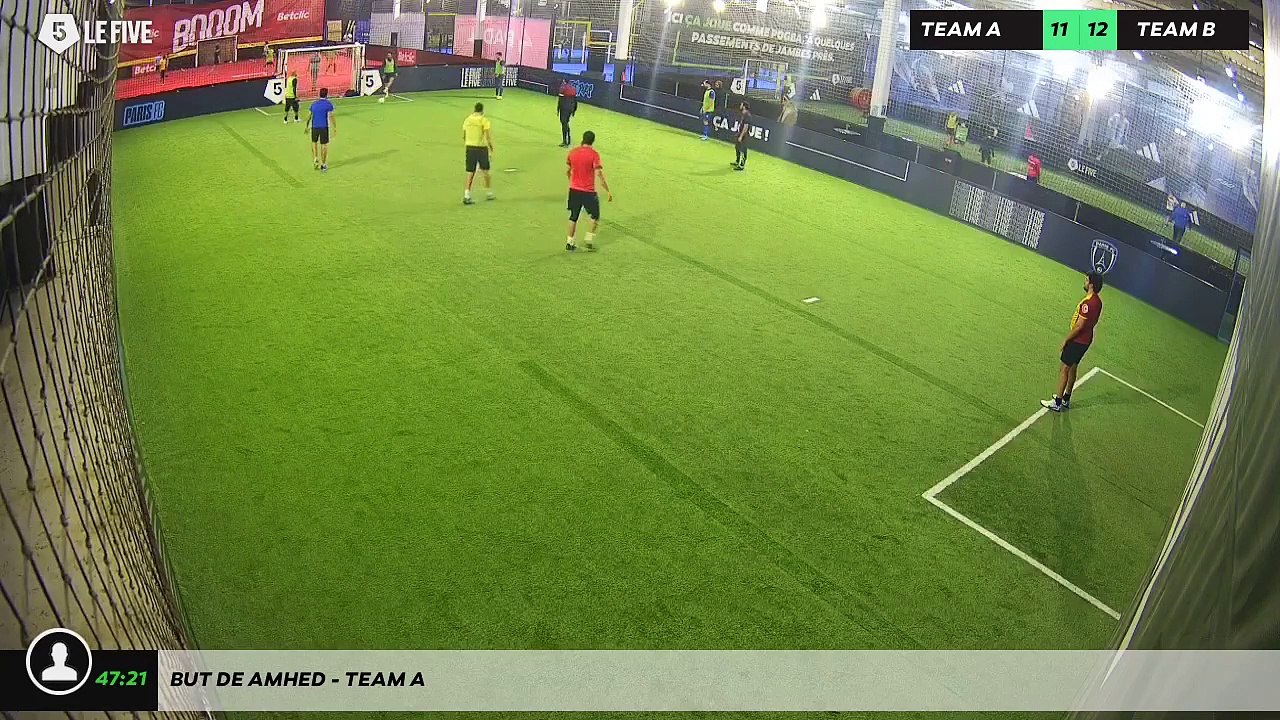 But de Amhed - Team A