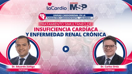 Tratamiento simultáneo de insuficiencia cardíaca y enfermedad renal crónica
