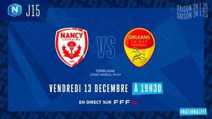 J15 I AS Nancy Lorraine – US Orléans (1-0)