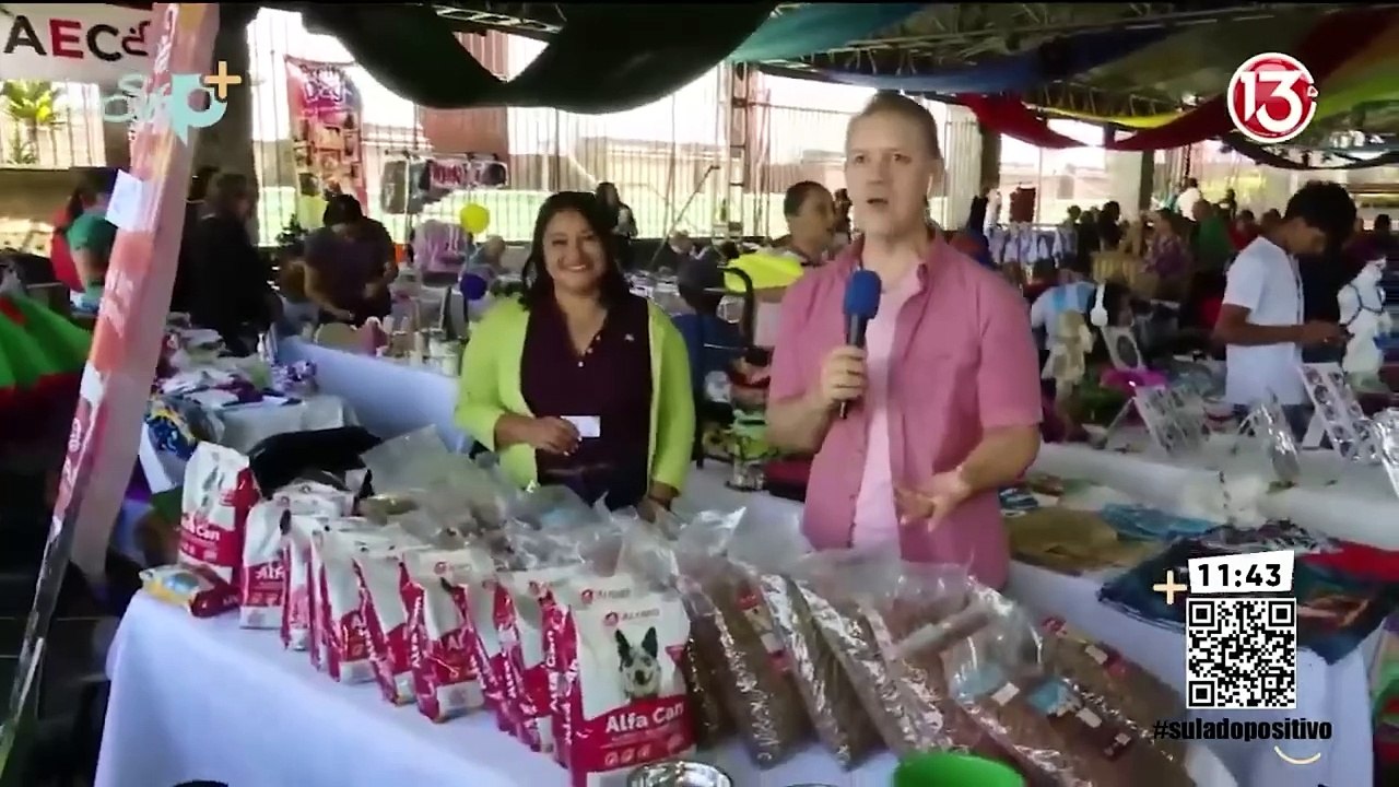 Pase en vivo - En la feria de emprendedores de Alajuela puede conseguir alimento para sus animalitos