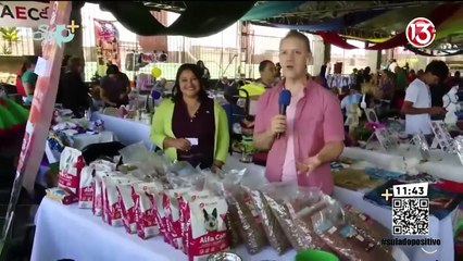 Pase en vivo - En la feria de emprendedores de Alajuela puede conseguir alimento para sus animalitos