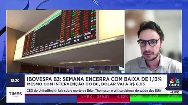 Semana no Ibovespa B3 encerra com baixa de 1,13%; economista resume indicadores