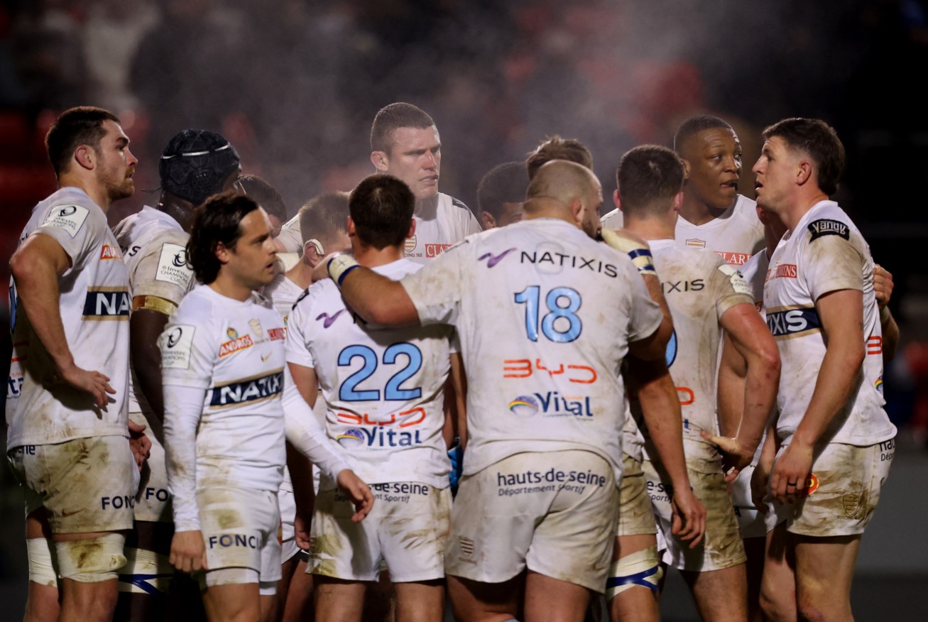 Champions Cup : Le Racing 92 lourdement battu par les Sale Sharks