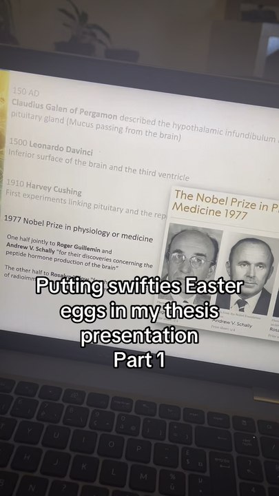 Reputation easter eggs in my presentation