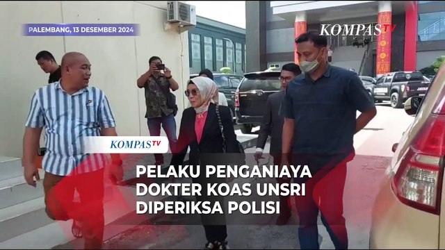 Polisi Periksa Terduga Pelaku Kekerasan ke Dokter Koas Palembang Buntut Jadwal Piket