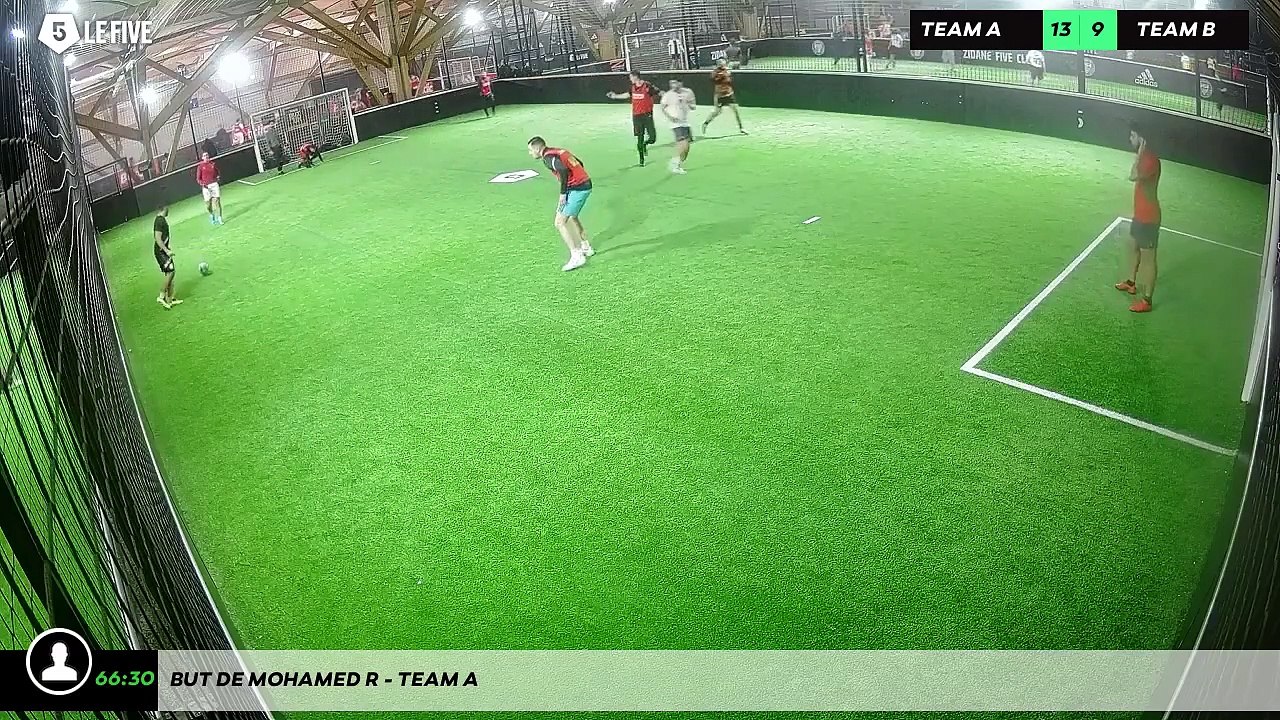 But de Mohamed R - Team A