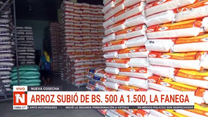 Arroz subió de precio