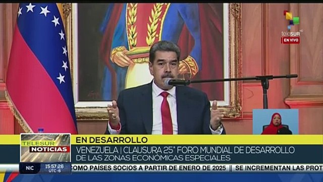 Pdte. Maduro rechaza genocidio en Gaza