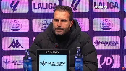 Rueda de prensa de Baraja tras el Real Valladolid - Valencia