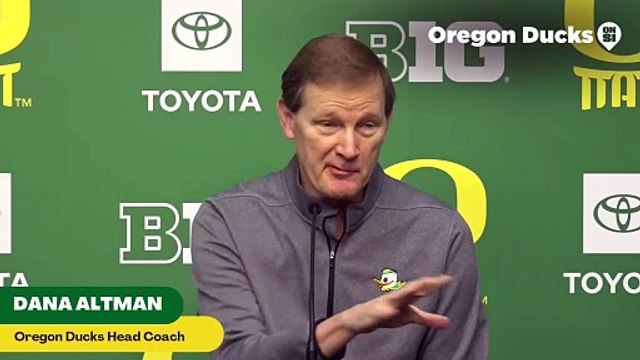 Oregon Ducks MBB Coach Dana Altman: We Just Gotta Get Better.