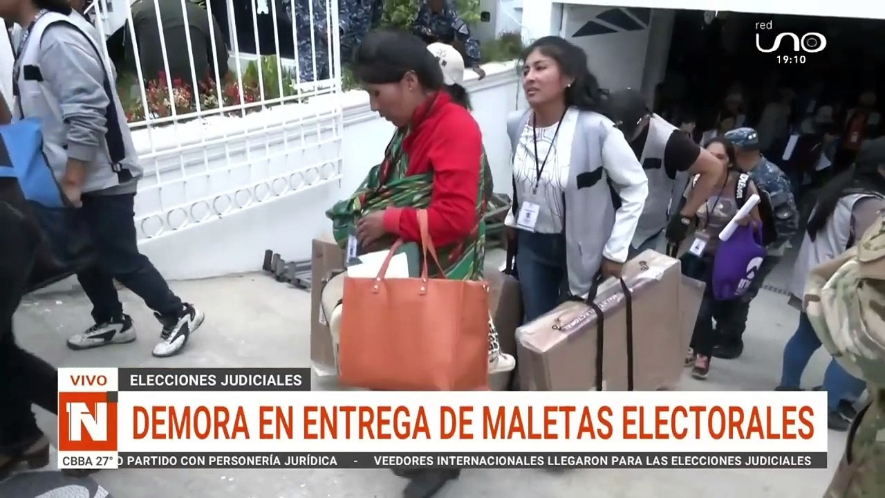 Entrega de maletas