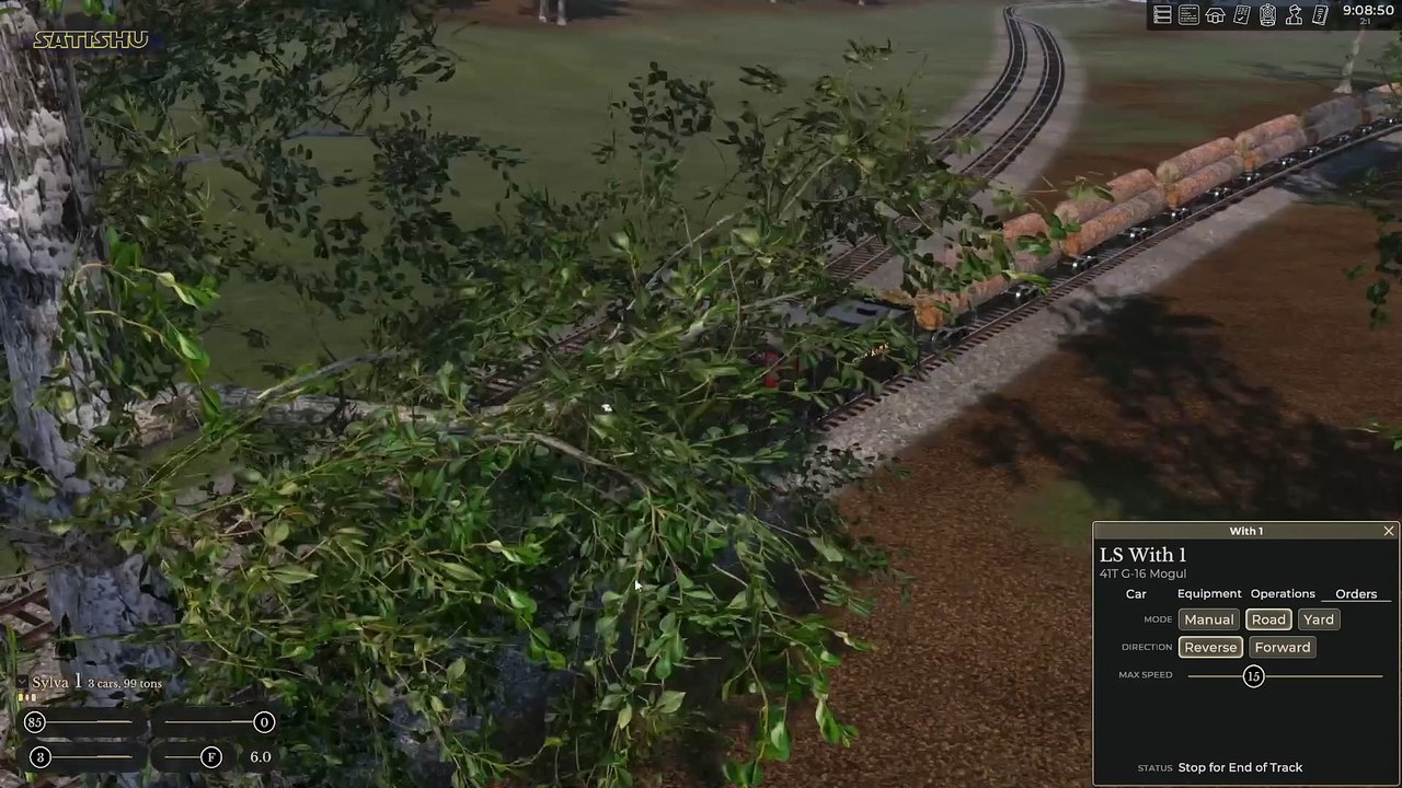 Die letzten Wagons in Sylva abstellen. | Railroader | Ep. 87