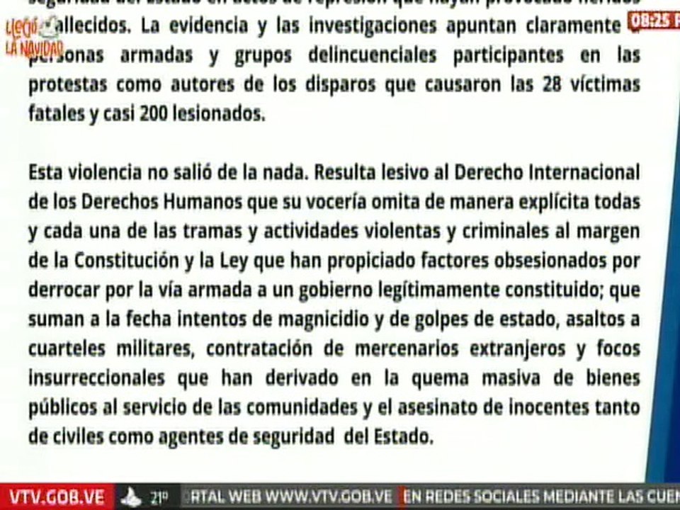 Ministerio Público rechaza de manera categórica las afirmaciones irresponsables de Volker Türk