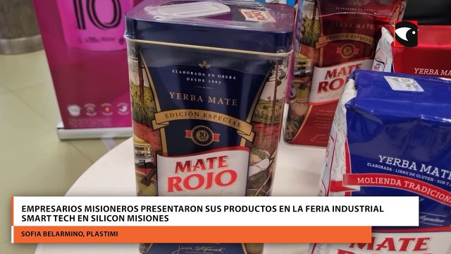 Empresarios misioneros presentaron sus productos en la Feria Industrial Smart Tech en Silicon Misiones