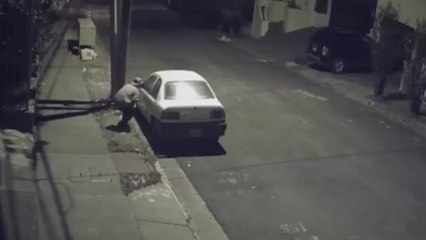 TN7-Ante aumento de robos, OIJ advierte a dueños evitar parquear en vía pública-131224