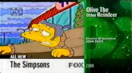 Olive The Other Reindeer FOX Split Screen Credits