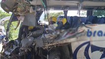 Revelan detalles del trágico accidente de bus que dejó cuatro muertos en Magdalena