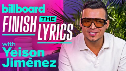 Yeison Jiménez Plays ‘Finish the Lyrics’ | Finish the Lyrics | Billboard