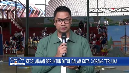 Kecelakaan Beruntun di Tol Dalam Kota Cawang, 3 Orang Terluka