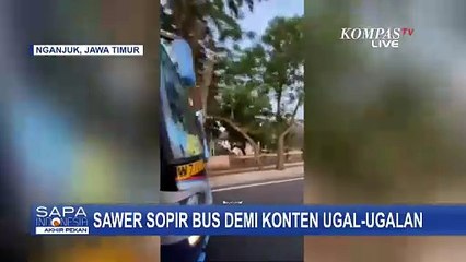 Sawer Sopir Bus untuk Buka Jalan, 3 Pelaku Ditangkap