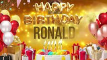 RONALD - Happy Birthday Ronald