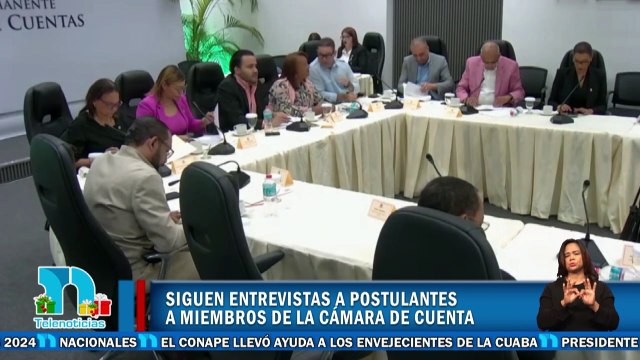 Siguen entrevistas a postulantes a miembros de la Cámara de Cuentas