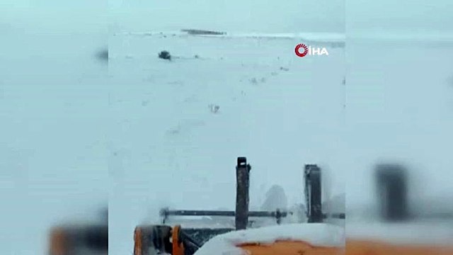 Tam 7 saat uğraştılar! Sivas’ta mahsur kalan çoban ve bin koyun böyle kurtarıldı