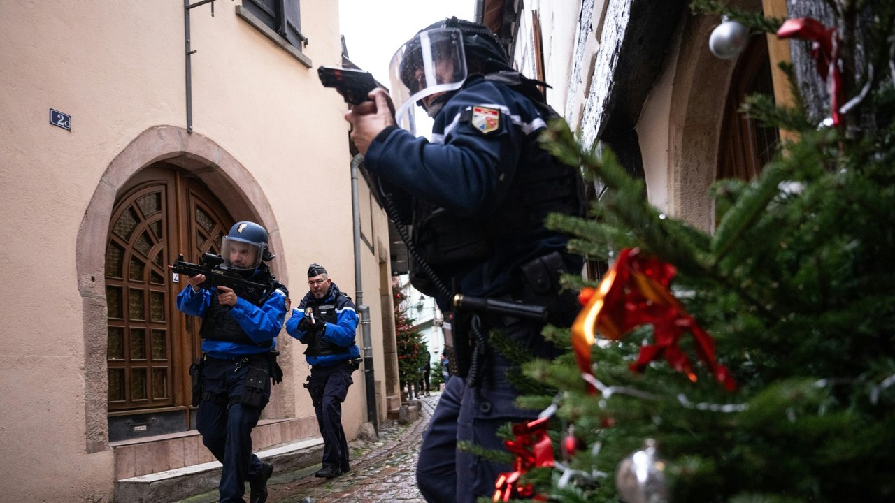 Szenario Weihnachtsmarkt-Anschlag: Polizei im Elsass probt Ernstfall