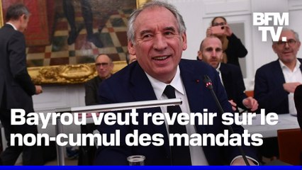 Faut-il revenir sur le non-cumul des mandats comme le suggère François Bayrou?