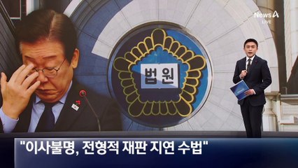 항소 통지서 수령 않는 이재명…與 “이사불명, 재판 지연 수법”