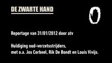 2012-01-31 reportage door ATV, huldiging oud-verzetsstrijders, met o.a. Jos Corbeel, Rik De Bondt_en Louis Vivijs