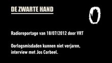 2012-07-18 radioreportage VRT, oorlogsmisdaden kunnen niet verjaren,interview met Jos Corbeel.