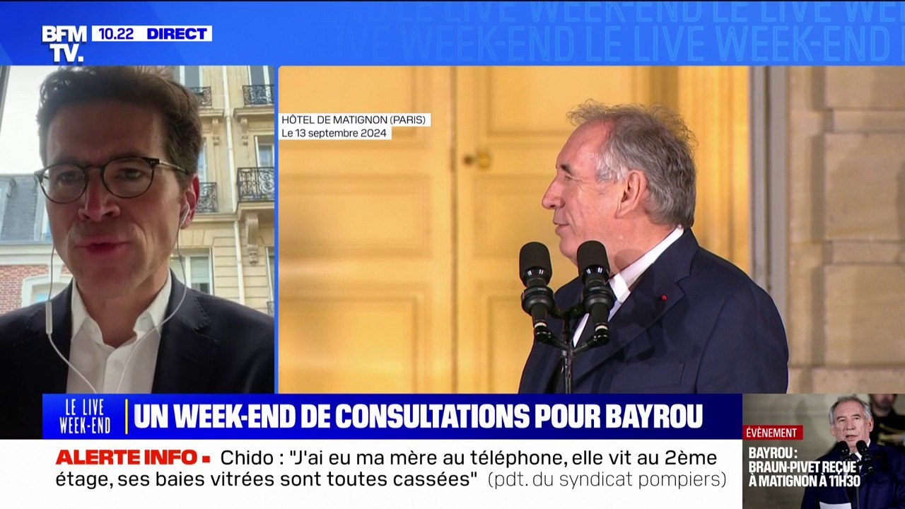 François Bayrou à Matignon: "Si c'est pour participer à un gouvernement qui abrogerait la réforme des retraites, ce serait non", affirme Geoffroy Didier (LR)