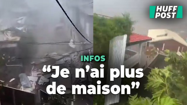 Les premières images du cyclone Chido font craindre le pire à Mayotte