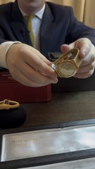 7200€ s’est vendue cette Patek Philippe Ricochet en or Circa 1975 #patek #patekphilippe #horlogerie #hautehorlogerie #encheres #paris