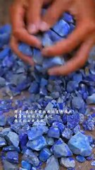 An ancient and precious blue pigment in oil painting favourid by artist