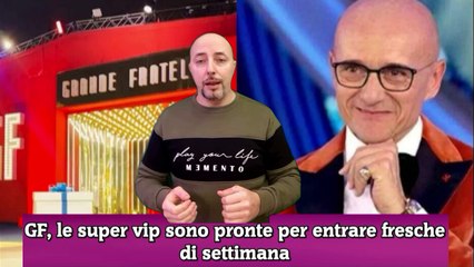 GF, le super vip sono pronte per entrare fresche di settimana