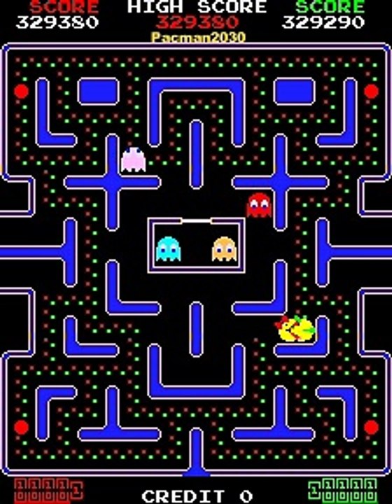 Best pac man video