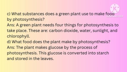 Oxford amazing science class 6 unit 4 photosynthesis and respiration in plants