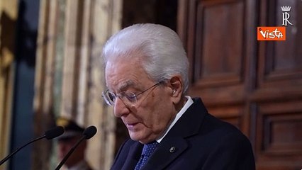 Mattarella: "Il sostegno dell' Italia per Kiev ? determinato all'obiettivo di una pace giusta?
