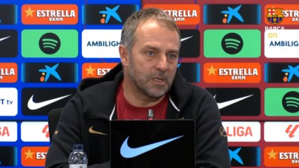 Hansi Flick: "¿Mi sanción? Que los árbitros decidan igual en los otros banquillos, no solo en el del Barça"