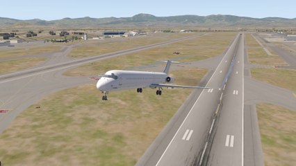 Glowing Takeoff: White MD-82 at Sydney Kingsford Smith Airport (SYD), Sydney, Australia #aviation #fly #flying #flyinglovers #flight #aviationlovers #japan #usa  #canada