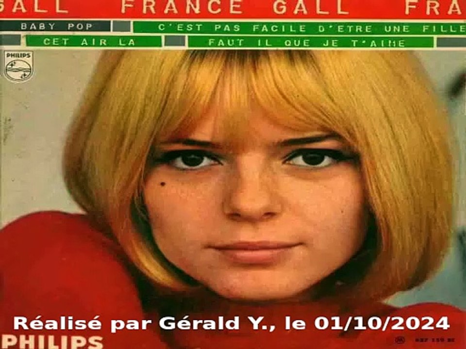 France Gall_Faut-il que je t’aime (Clip 1966)