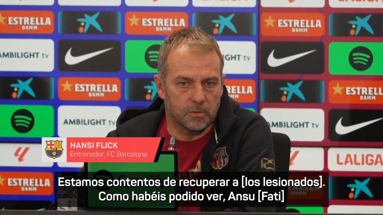 Flick: "Araujo puede jugar"