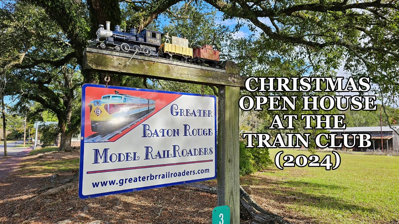 Greater Baton Rouge Model Railroaders Christmas Open House