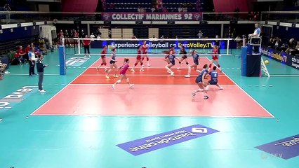 Levallois Paris - Obrenovac - CEV Ligue des Champions - Tour 4 (phase de poules)