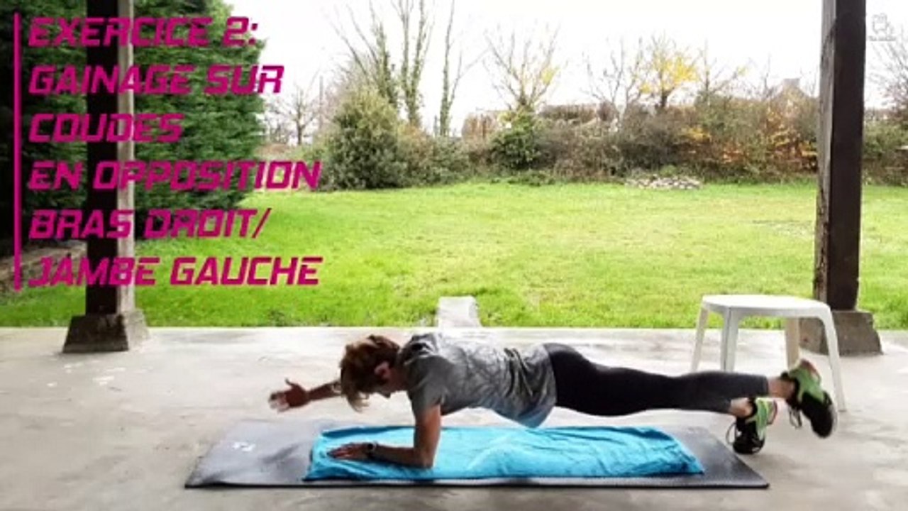 FITNESS - HIIT  4 exercices 4 tours 30 sec/ 10 sec