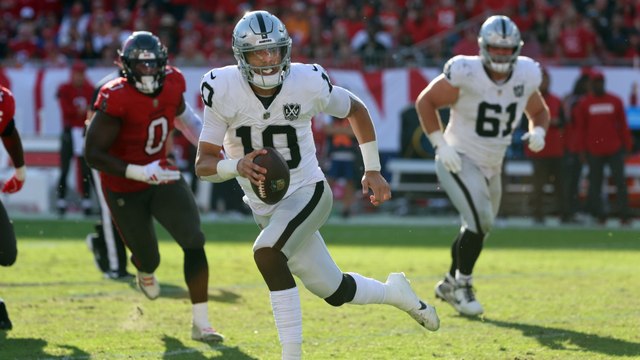 Desmond Ridder Gets the Start for Raiders Against Atlanta