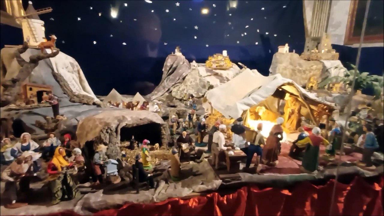 Crèche de Noël 2024 à la cathédrale de Toulon