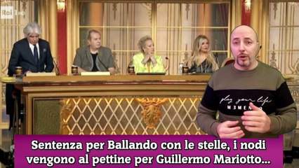 Sentenza per Ballando con le stelle, i nodi vengono al pettine per Guillermo Mariotto...
